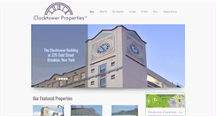 Desktop Screenshot of clocktowerproperties.com